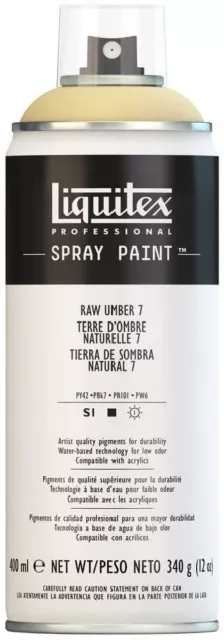 Liquitex Professional Spray paint 4457331 - RAW UMBER 7 (TERRA D'OMBRA 7) 400 ml