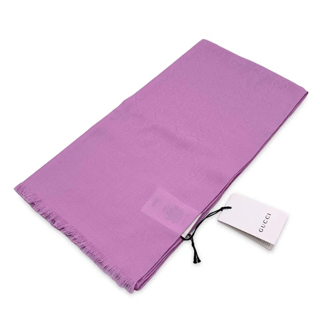 GUCCI Foulard in Lana Col. Rosa n.a.