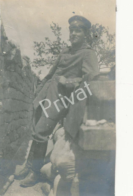 Foto WK I Soldat im Graben Menonville Saint-Mihiel France Frankreich H1.55