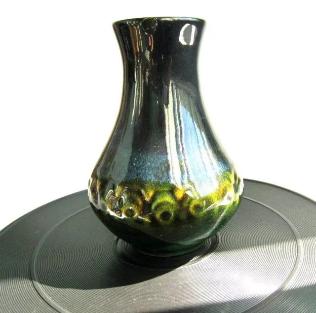 Ukrainian Home décor pottery vase handmade raku ceramic gift for her