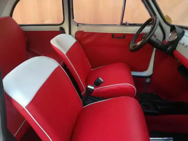FODERE SEDILI AUTO Fiat 500 Abarth - Posteriore Sdoppiato