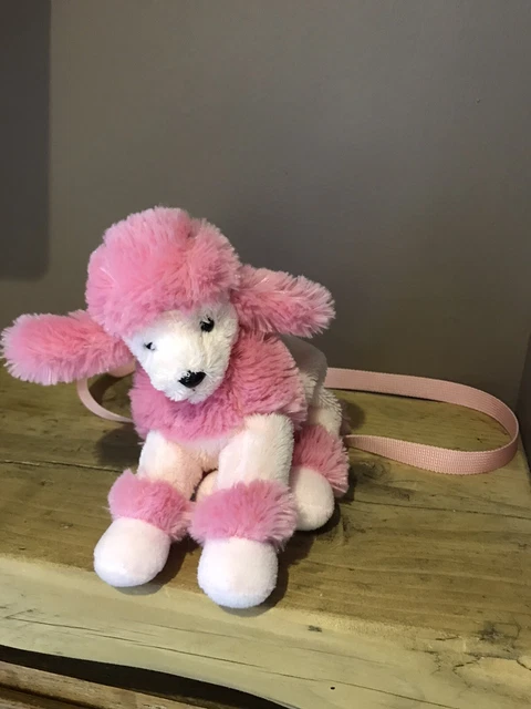 Pink poodle stuffed animal deals