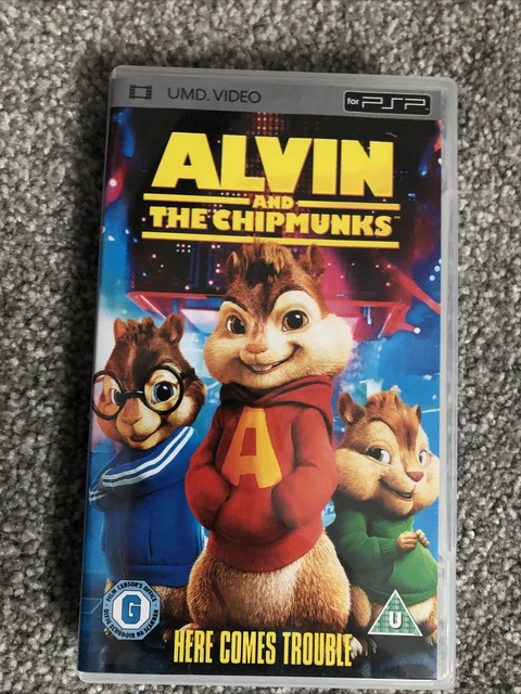 ALVIN AND THE Chipmunks - Here Comes Trouble (DVD, 2008), Cover Only