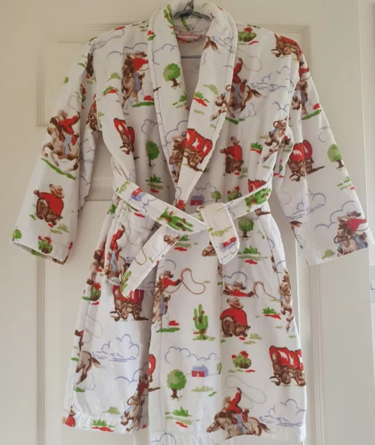 Cath kidston towelling dressing gown sales