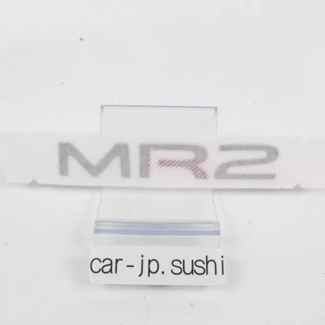 TOYOTA GENUINE MR2 SW20 Rear Emblem Sided Tape JDM Badge Parts 75471-17110-B0