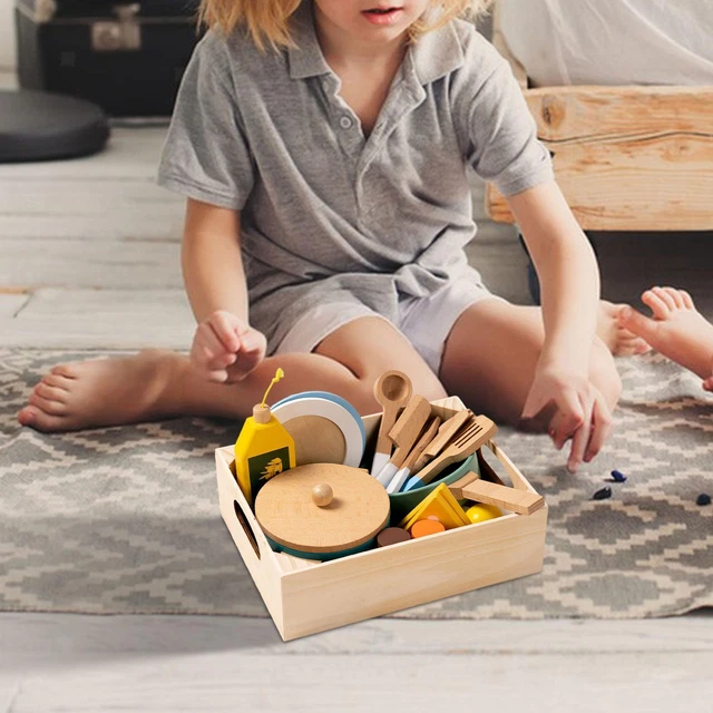 Jouets de Cuisine pour Tout-petits, Jouets de Cuisine, Jeu de Rôle, Poêle de