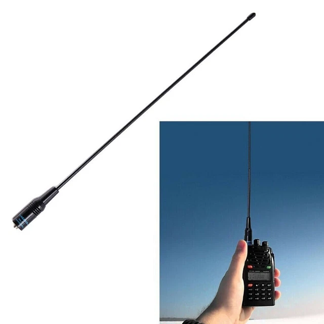 Améliorer le signal radio avec antenne fouet NA771 2 15dB gain 10W couleur noir