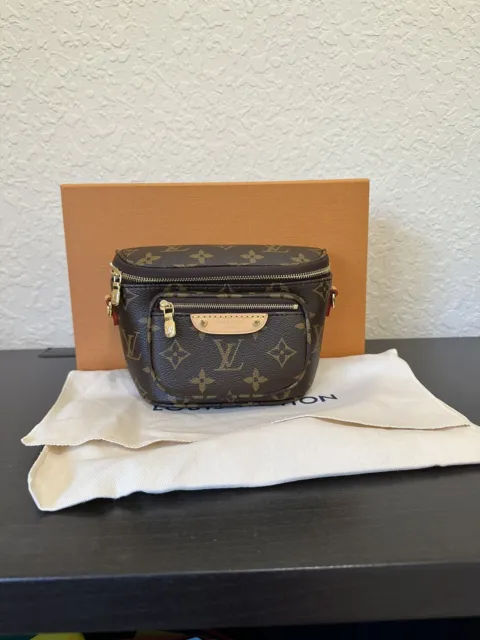 LOUIS VUITTON LV Mini Dauphine Shoulder Bag Monogram Reverse BN M45959  357RC855