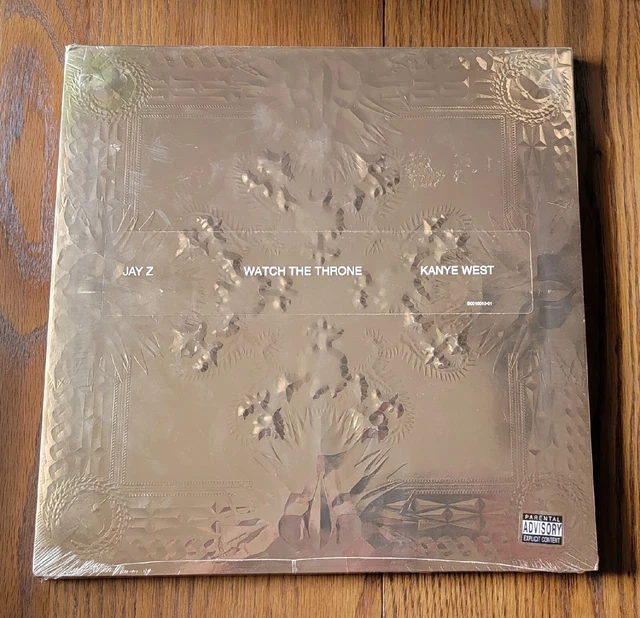 Jay Z & Kanye West - Watch the Throne 2012 1st PRESS LP Picture Disc SEALED