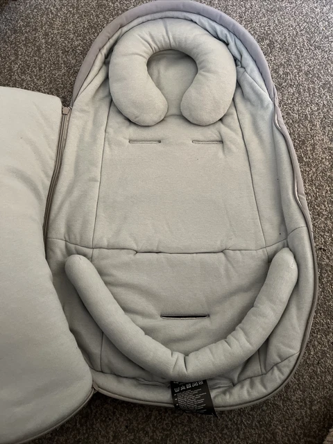 Quinny Moodd Buzz Zapp Baby Neugeborenes Kokonnest Kuscheltiere Fußmuff Einsatz-Winter 2