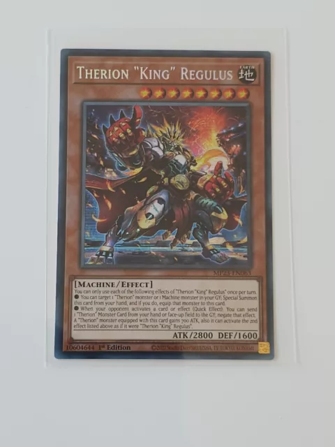 Yu-Gi-Oh! - Therion "King" Regulus - MP23-EN063 - Prismatic Secret Rare - 1st Ed