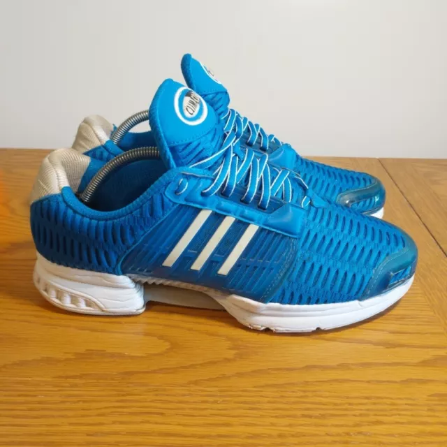 Adidas Climacool Trainers Blue White Shoes Sneakers Mesh UK Size 10, Adiprene