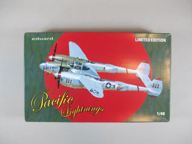 Eduard Limited Edition P-38 "Pacific Lightnings" US WWII Fighter  1/48 Scale