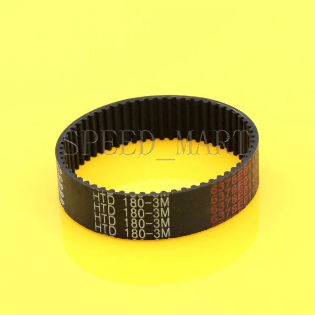 180-3M HTD 3mm Timing Belt 60 Tooth Cogged Rubber Geared 15mm Wide CNC Drives