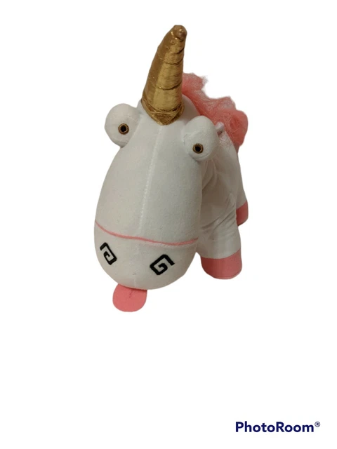 Despicable Me Minion White And Pink Unicorn Toy Plush Stuffed Animal 13 inch