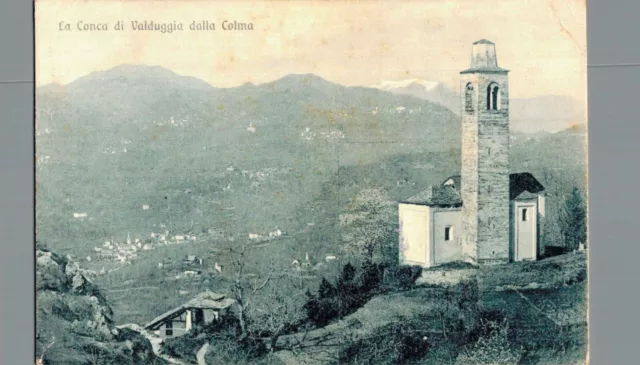 Vercelli la Conca di Valduggia dalla Colma F. piccolo  spedita