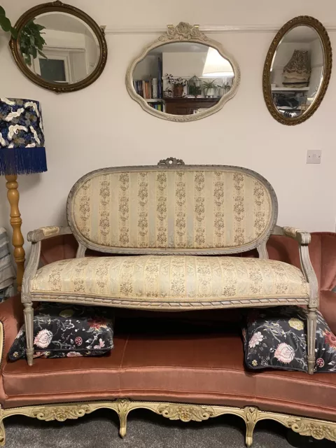 19th Century Style French Parlour Suite - Vintage Sofa