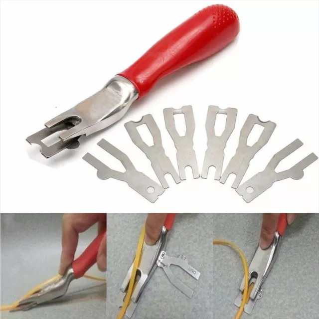 NEW Carpet Trimming Skiving Tools Vinyl Flooring Welding Cutting + 6 Blades TB 2