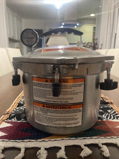 ALL AMERICAN PRESSURE COOKER CANNER, MODEL 910, 10.5qt Untested Read !!