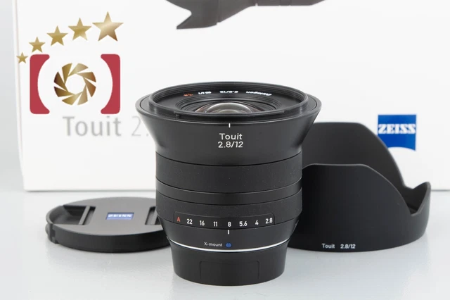 Near Mint!! Carl Zeiss Distagon Touit 12mm f/2.8 T* X Mount w/ Box