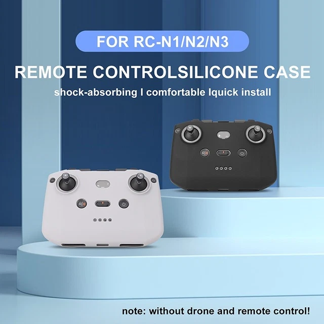 Custodia In Silicone Per Telecomando DJI RC-N3/2/1 Con Cordino, Per DJI Neo E Mini 4 Pro, Colore Nero, Protezione Anti-graffio E Anti-caduta - 3