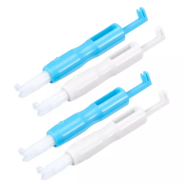 4 Pcs Sewing Machine Needle Threader Plastic Elder Threading Tool