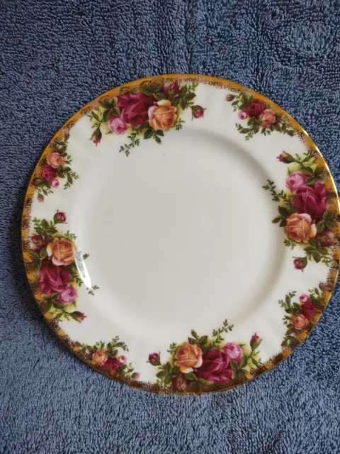 Royal Albert China Salad Plate- Old Country Roses Pattern 8 1/4"