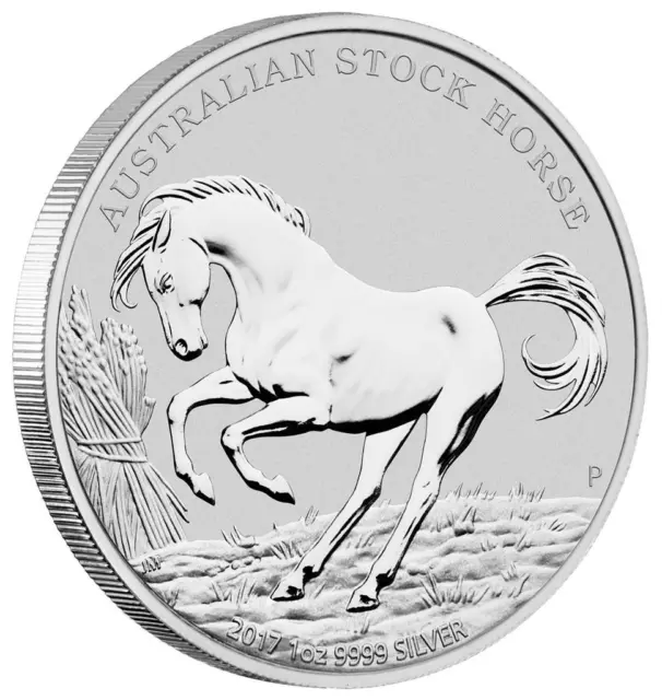 Silbermünze Australian Stock Horse (5.) 2017 - Australien - 1 Oz ST