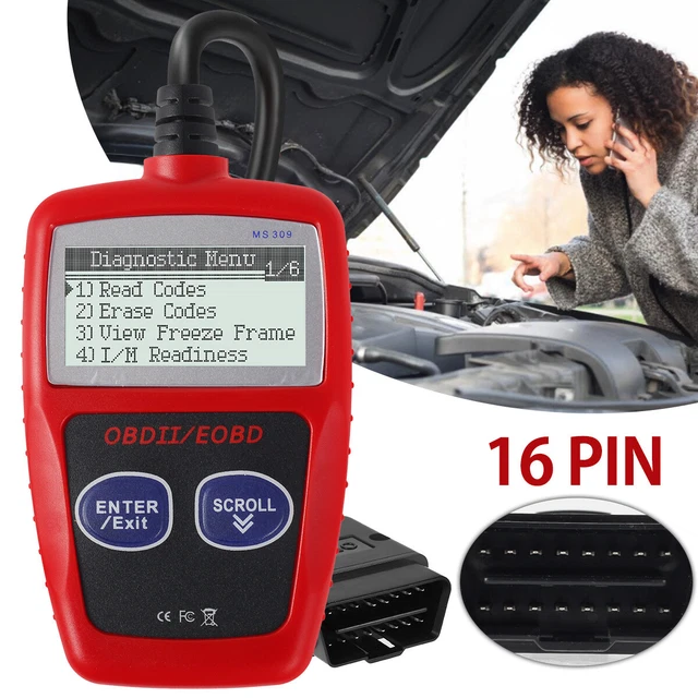CAR FAULT CODE Reader I/M Readiness Accurate Engine Diagnostic Scanner