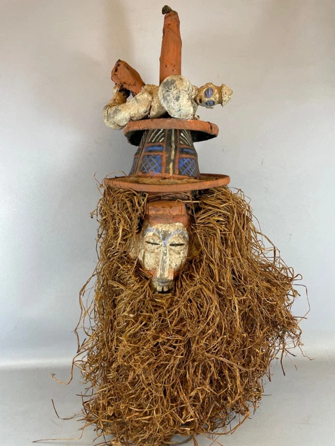 230601 - African mukhanda Yaka mask - Congo.