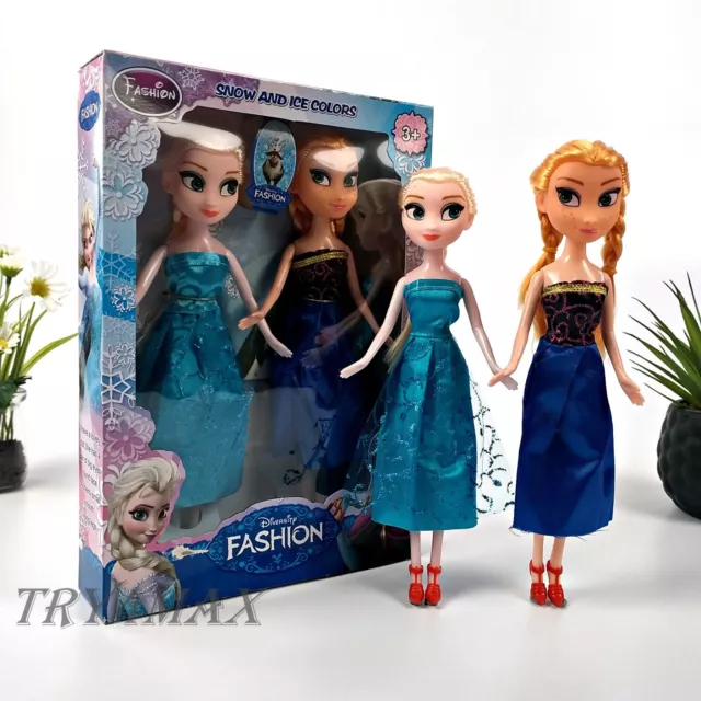 Kids Children Girls Fashion Doll Play Set Game Toy Elsa Anna Princess Barbie NEW