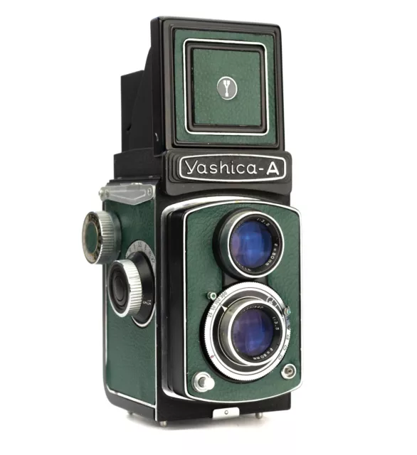 Yashica A (late version) Replacement Cover - Laser Cut Recycled Leather