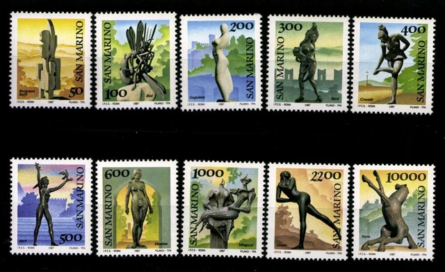 San Marino, MiNr. 1362-1371, postfrisch / MNH - 608845