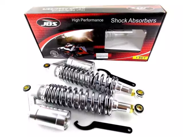 SUZUKI GS650 340mm JBS REAR AIR NITROGEN CELL SHOCK ABSORBERS SC