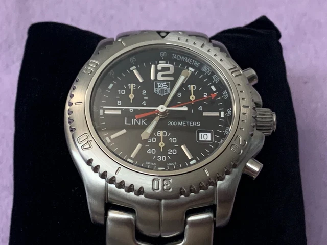 OROLOGIO TAG HEUER Ct1111 Link Jason Bourne Matt Damon Quarzo EUR 945 31 PicClick IT