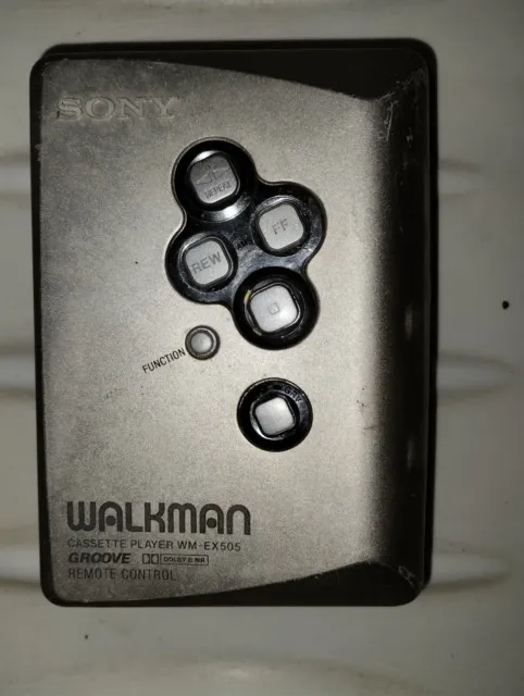 Sony Wm-Ex505 Walkman Reproductor Silver Stereo Player