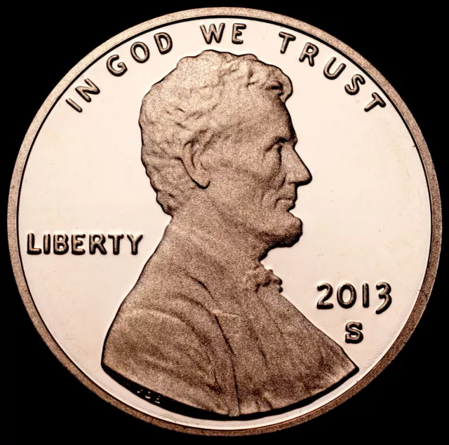 2013 S Lincoln Shield Penny ~ Mint Proof ~ Deep Cameo from Proof Set 2