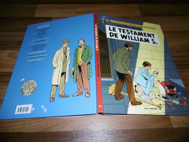 LES AVENTURES de BLAKE et MORTIMER -- Le TESTAMENT de WILLIAM S. // French-HC