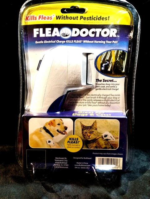 Flea Doctor Electrically Charged Flea Comb For Cats And Dogs.as Seen On Tv 2