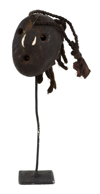 Dan Passport Mask Ivory Coast Stand Rare African Art