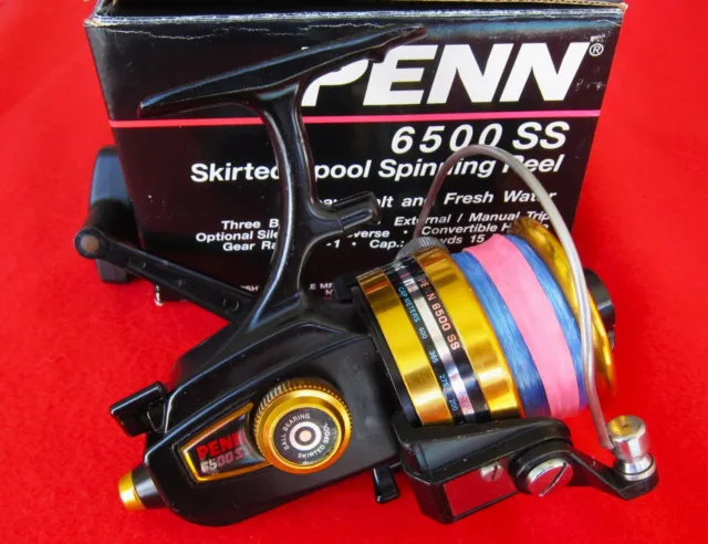 PENN SPINFISHER 6500SS Spinning Reel with BOX - VERY NICE COND!!b