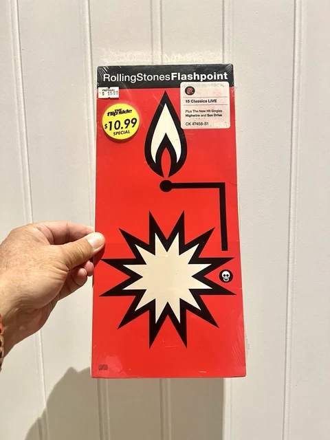 ROLLING STONES/Flashpoint プロモBOX Release “Flashpoint + Collectables” by The Rolling Stones