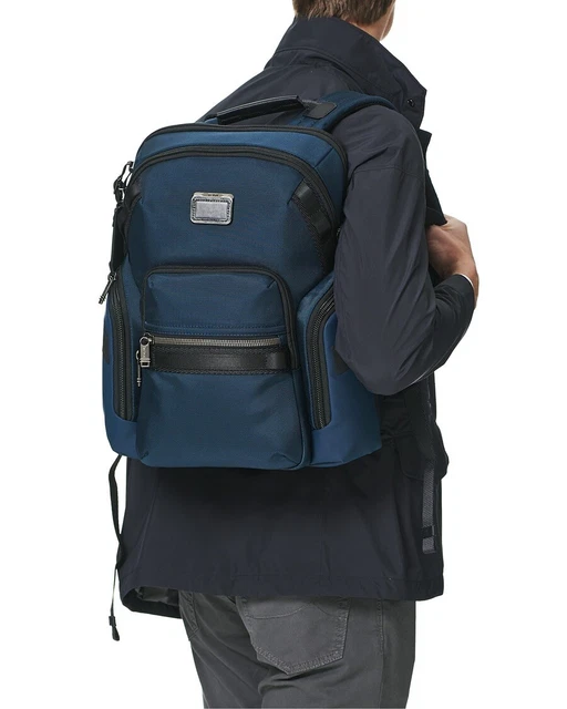 tumi  alpha bravo search backpack navy