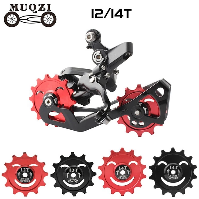 Stabilisateur de chaîne en alliage d'aluminium pour dérailleur arrière, guide-chaîne et tendeur Stabilisateur de chaîne en alliage d'aluminium pour dérailleur arrière, guide-chaîne et tendeur