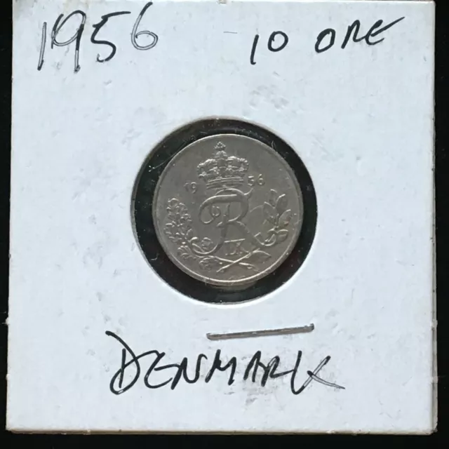 Denmark 1956 10 Øre A222