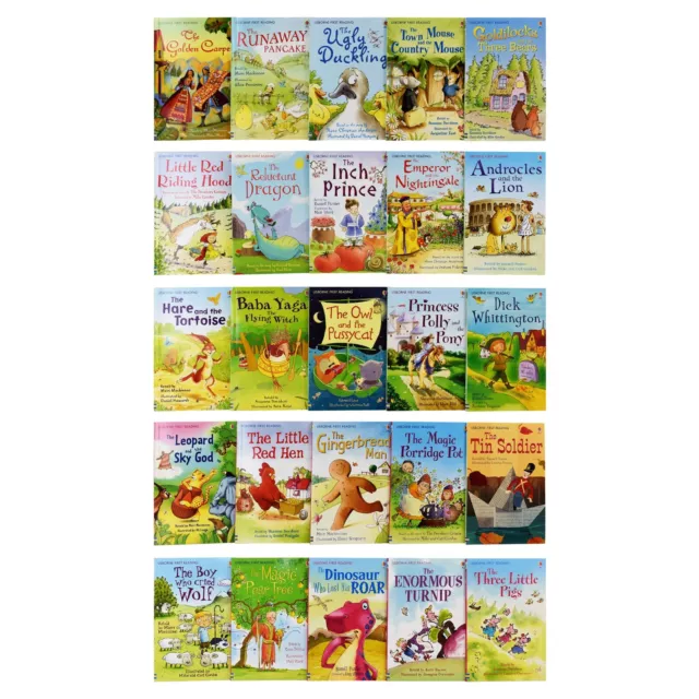 Usborne My Second Reading Library 50 Books Box Set - Ages 5-7 - Paperback 2