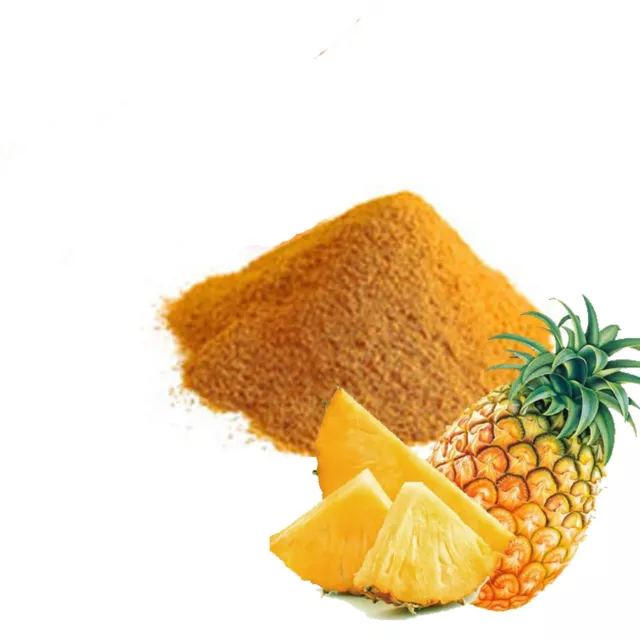Organic pineapple fruit fine powder premium quality grade A pure natural Ceylon