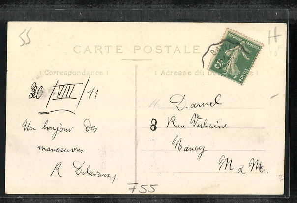 CPA Fresnes-en-Woevre, Rue du General-Margueritte 1911 2