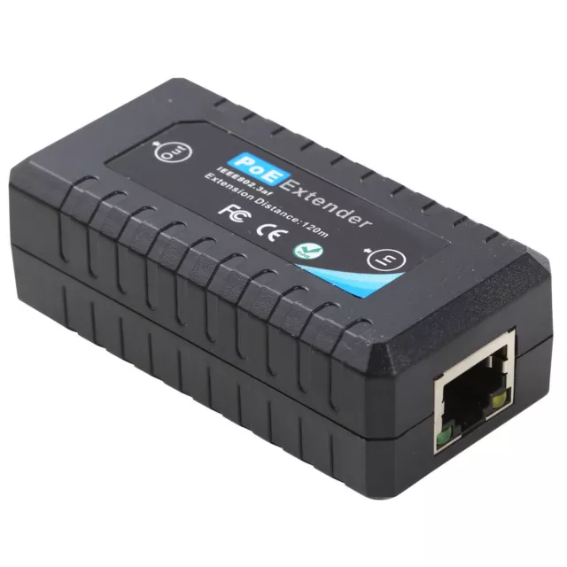 Passive 1 Port POE IEEE802.3af Ethernet Extender / Repeater for CCTV IP Camera