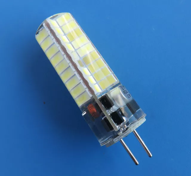 G5.3 GX5.3 Bi-Pin LED bulb 5W 72-5730SMD Led Light AC12V DC12~24V Silicone Lamp